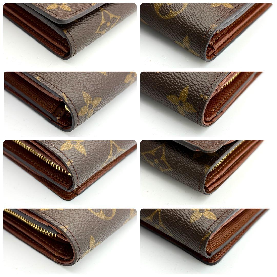 ☆美品☆ルイヴィトン モノグラム 折り財布 ポルトモネビエトレゾール ウォレット