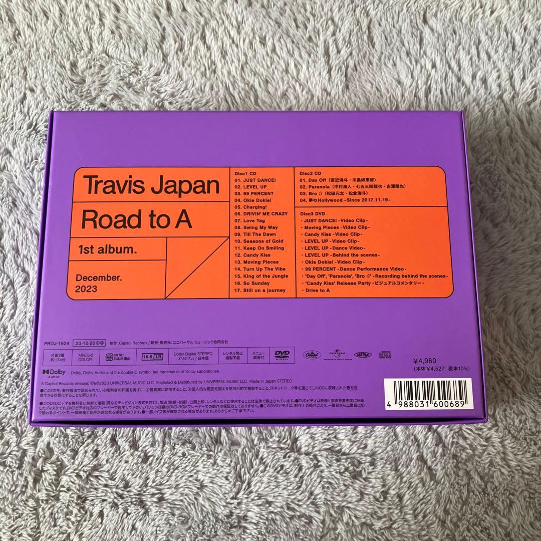Travis Japan Road to A FC盤 ポストカード付き