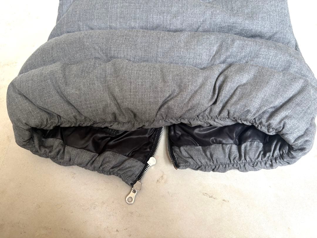 【美品】デュベティカ FEBEDUEウール ダウン ベスト 40 グレー