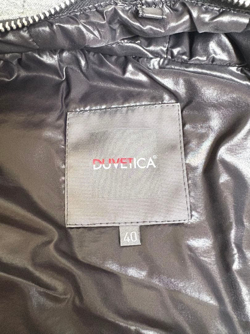 【美品】デュベティカ FEBEDUEウール ダウン ベスト 40 グレー