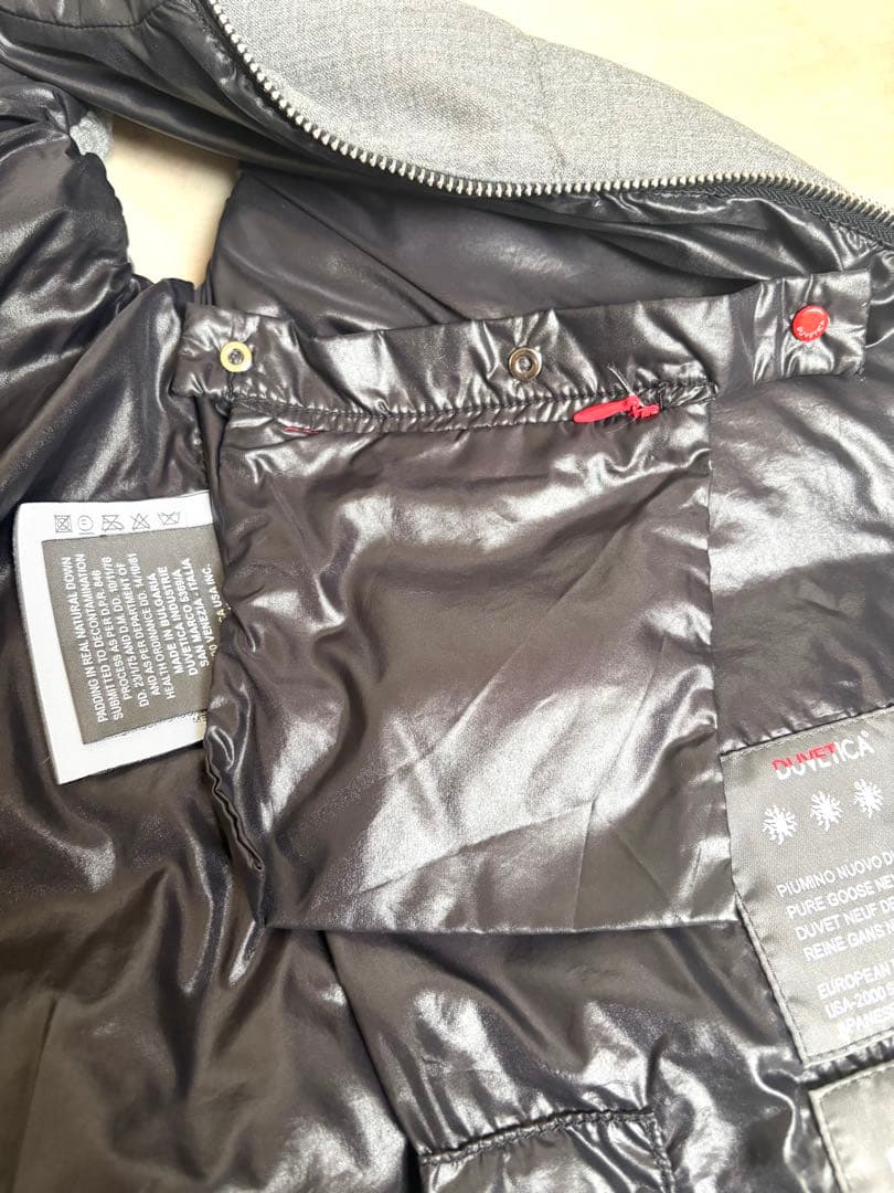 【美品】デュベティカ FEBEDUEウール ダウン ベスト 40 グレー