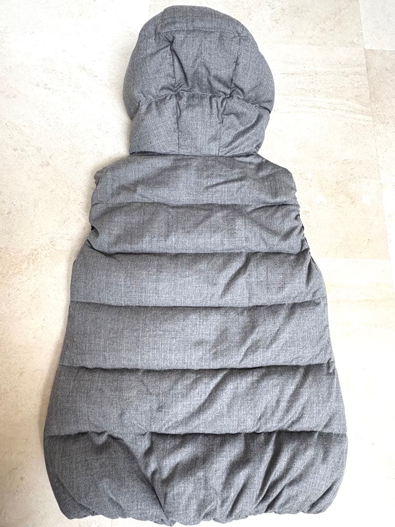 【美品】デュベティカ FEBEDUEウール ダウン ベスト 40 グレー