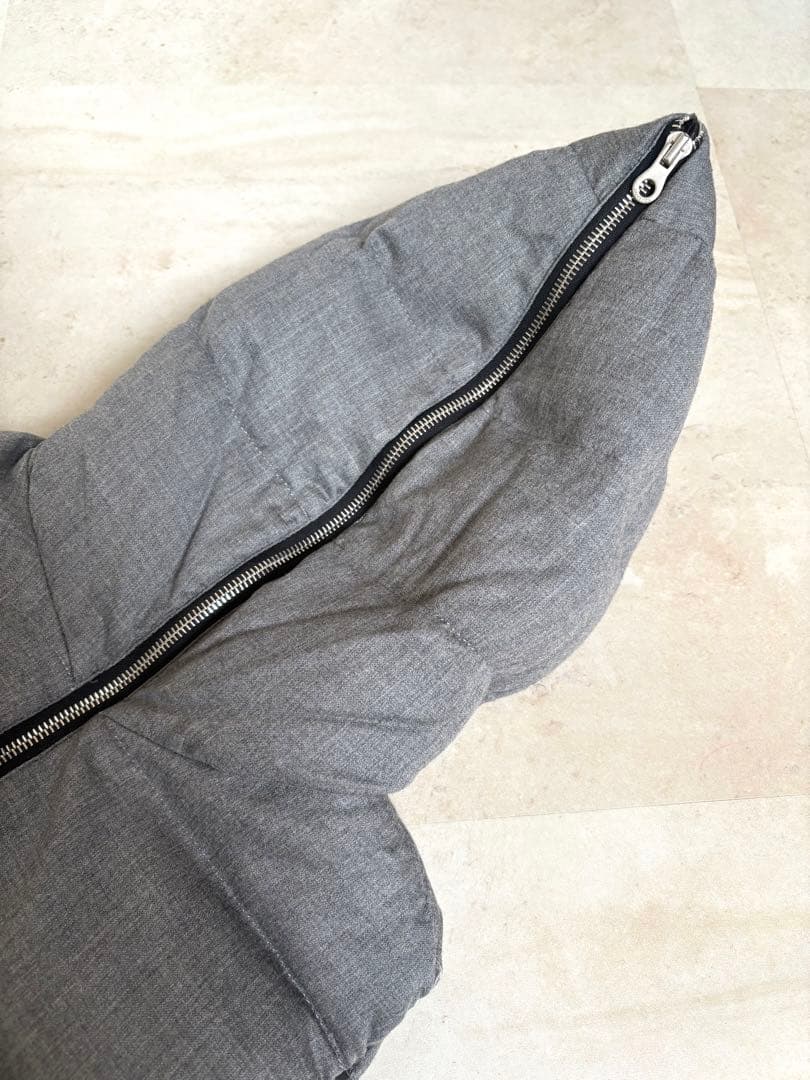 【美品】デュベティカ FEBEDUEウール ダウン ベスト 40 グレー