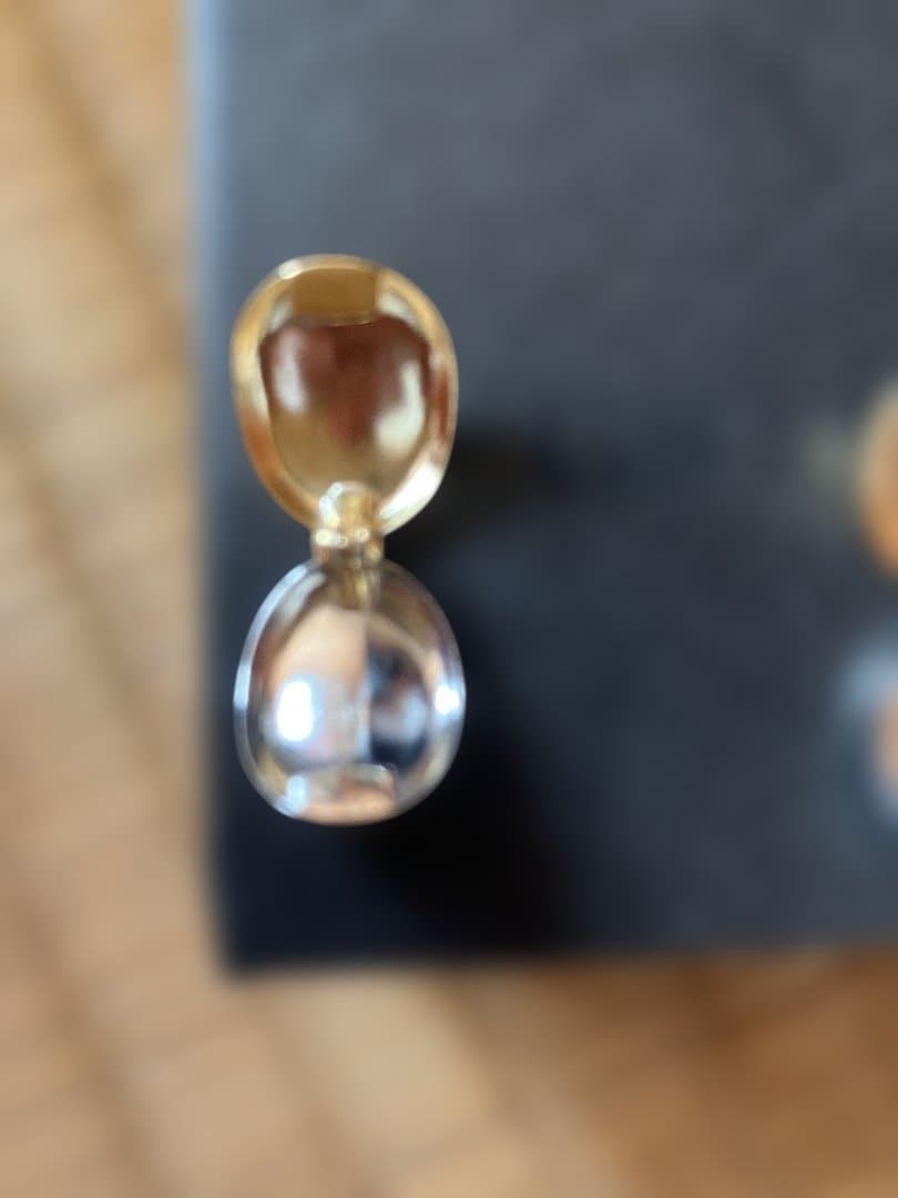 ゆきGSTV ピアリング k18 イヤリング　ゴールド　プラチナ