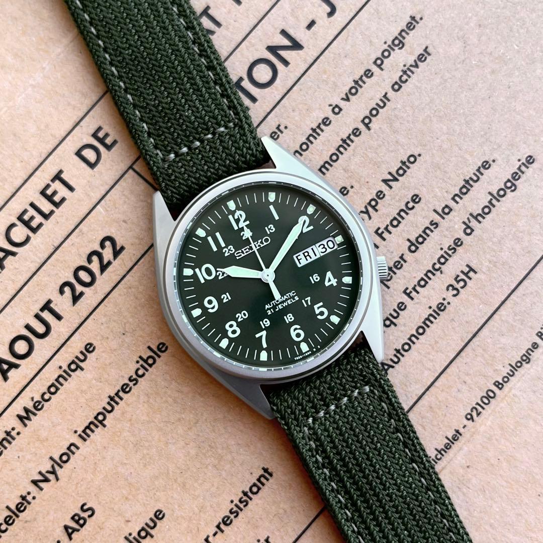 SEIKO 7S26-3060 ミリタリーウォッチ パイロットウォッチ 自動巻き