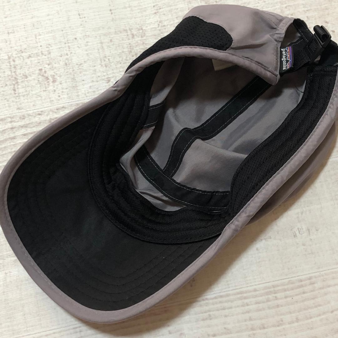 夏のランに最適‼️ パタゴニア ベロシティ・キャップ オシャレなシルバーグレー