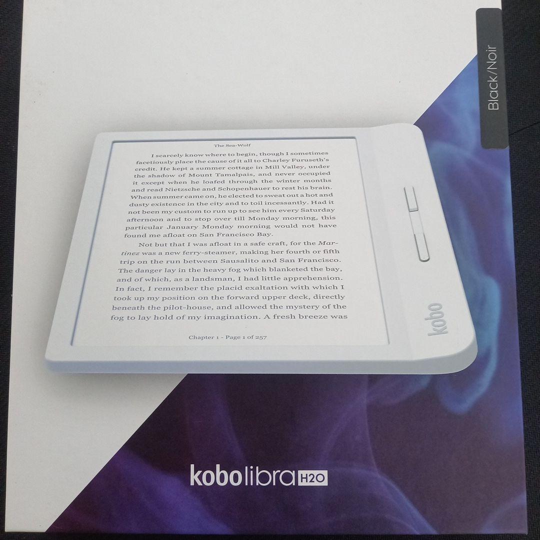 kobo libra H20 美品　通電問題なし