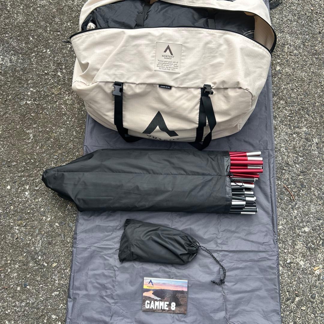 NORTENT Gamme 8 PC キャンプテント
