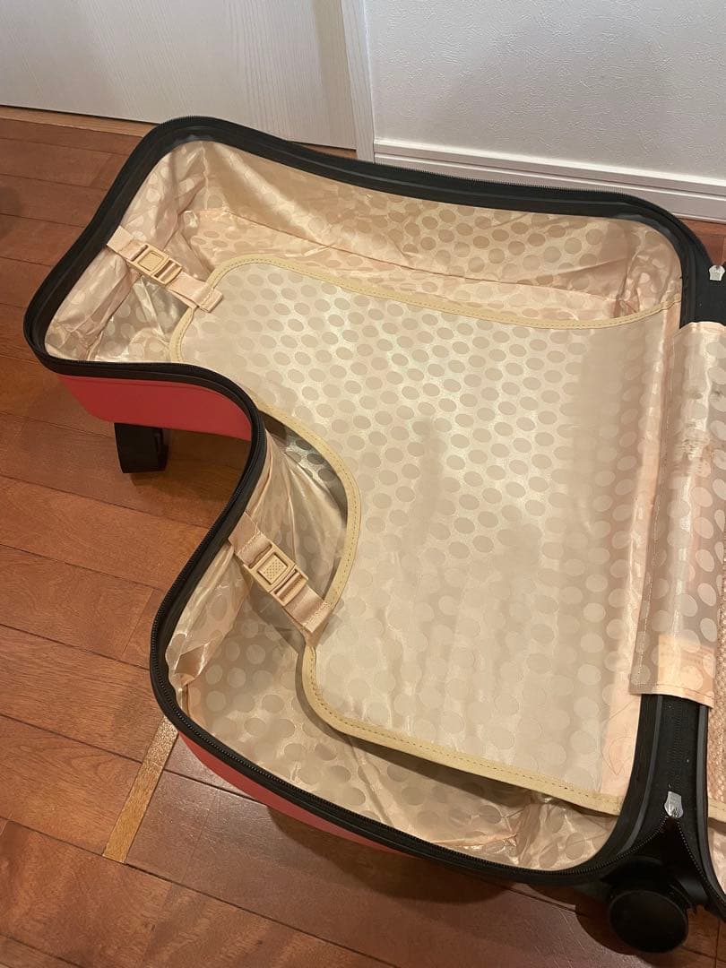 NORICCO ノリッコ 子どもが乗れる キャリーケースM 　ピンク