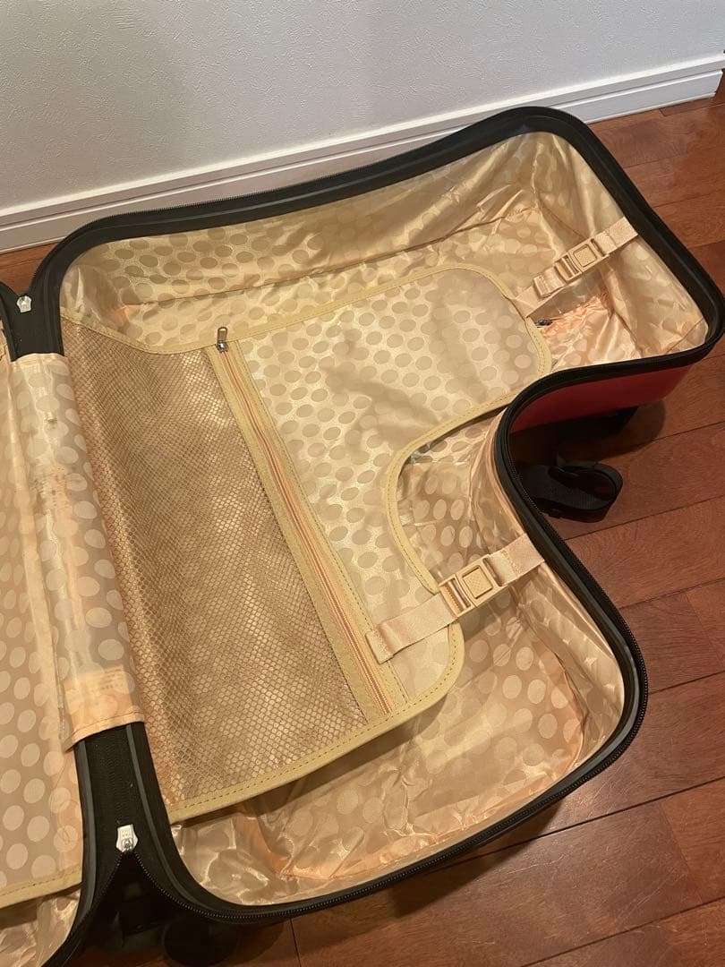 NORICCO ノリッコ 子どもが乗れる キャリーケースM 　ピンク