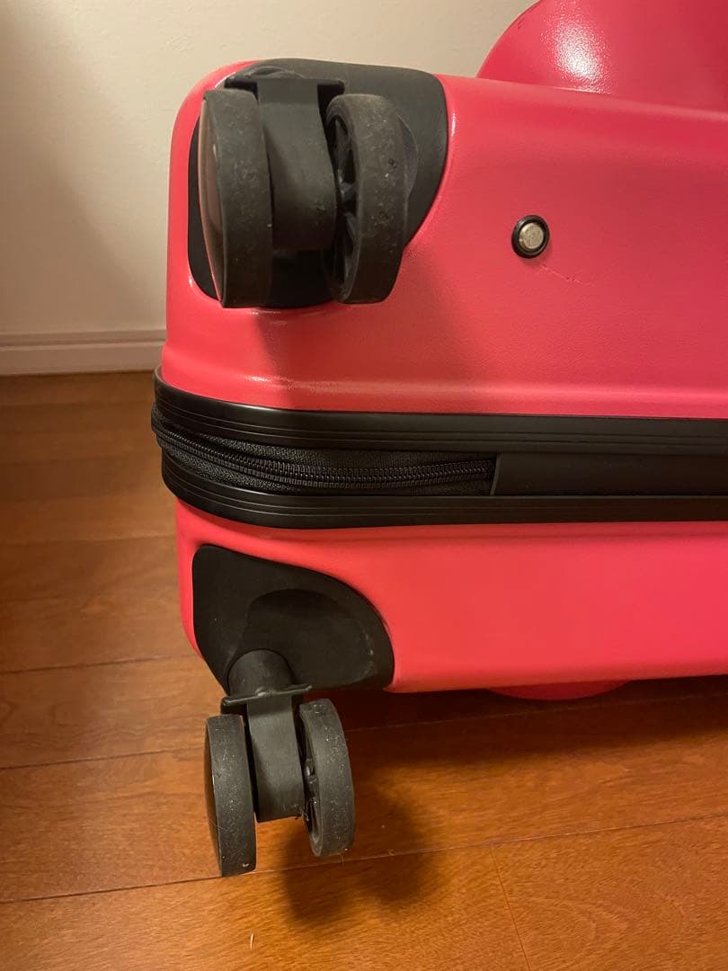 NORICCO ノリッコ 子どもが乗れる キャリーケースM 　ピンク