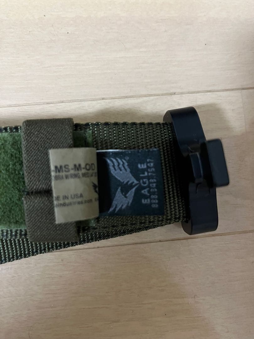 【最終値下げ】EAGLE Industries製 ガンファイターベルト OD M