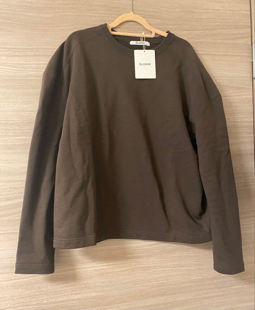 【タグ付き】SLOANE boutique310 小顔スウェット ブラウン