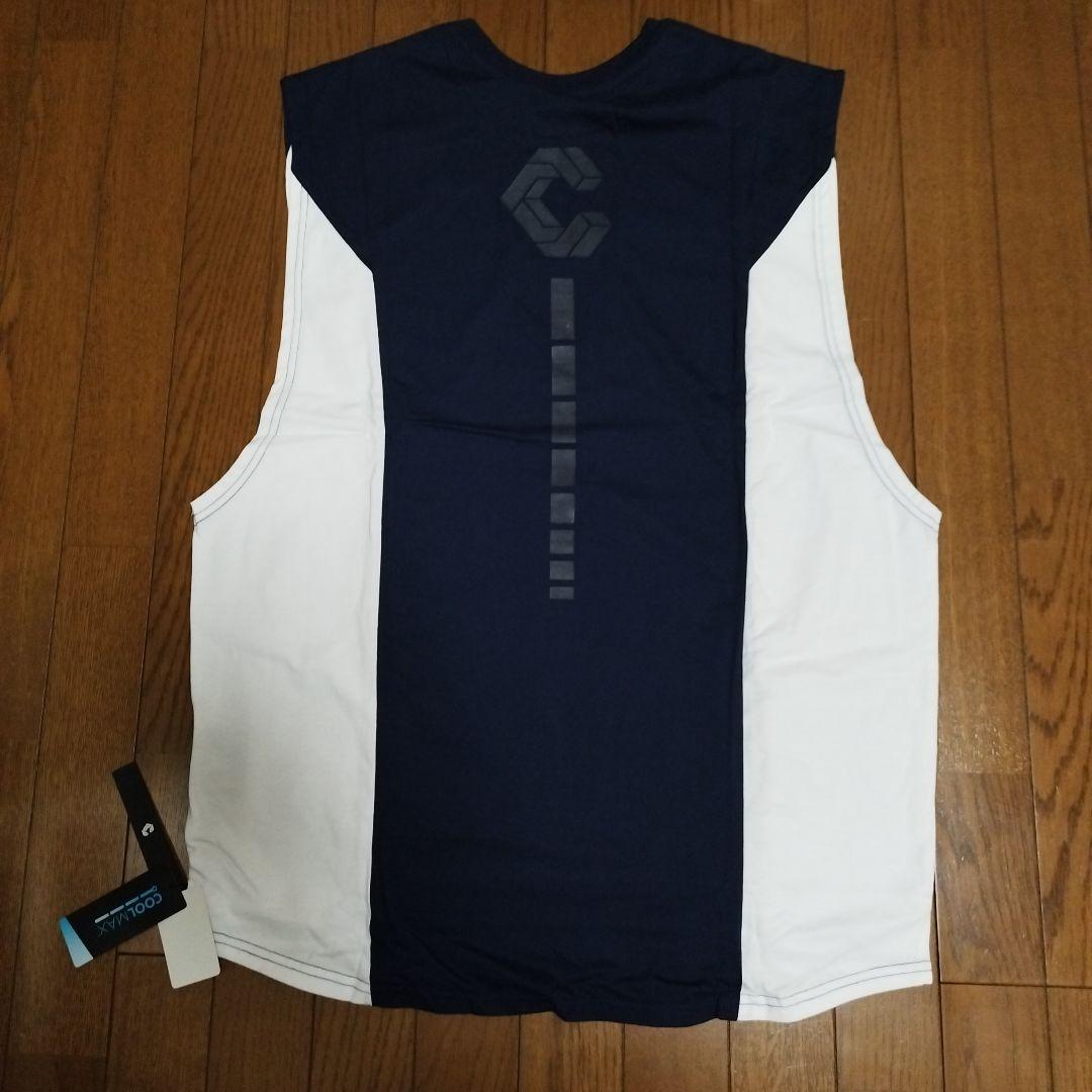 新品クロノス　CRONOS ノースリーブシャツ　SIZE　L