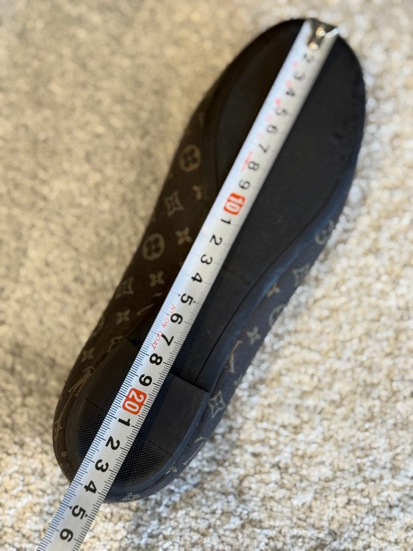 極美品♡Louis Vuitton モノグラム リボンフラットシューズ