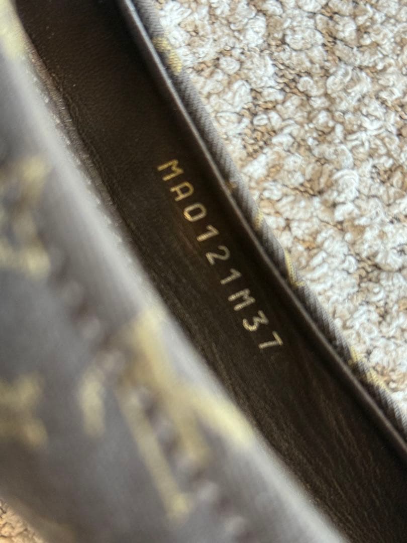 極美品♡Louis Vuitton モノグラム リボンフラットシューズ