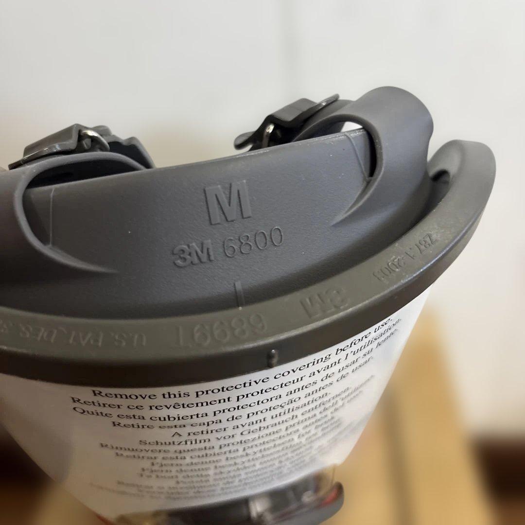 未使用　米軍放出品　3M 6800 FULL FACEPIECE MEDIUM