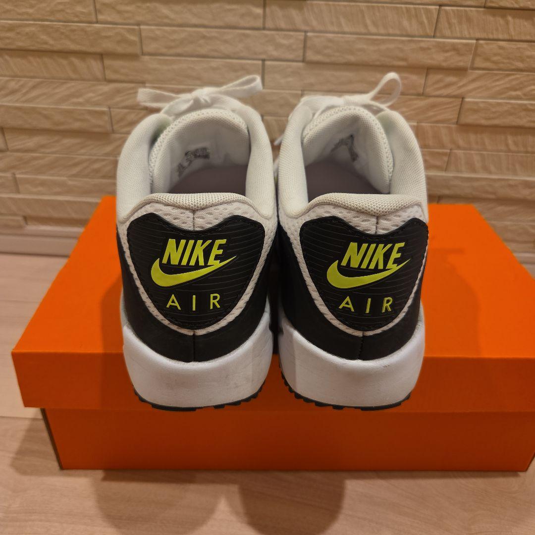 【即決】Nike Air Max 90 ホワイト/ブラック/イエロー28cm