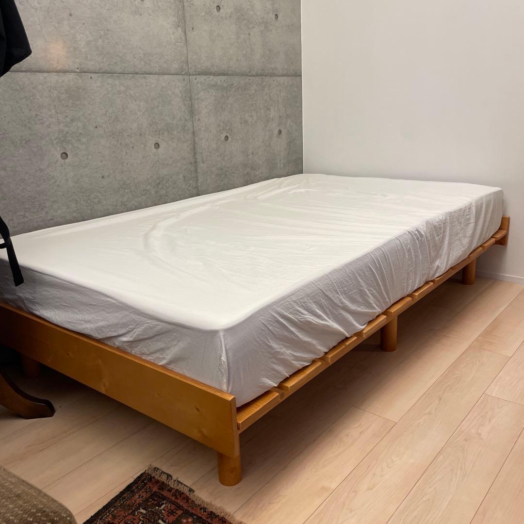 Marvin すのこベッド　ベッドフレーム　セミダブル　木製