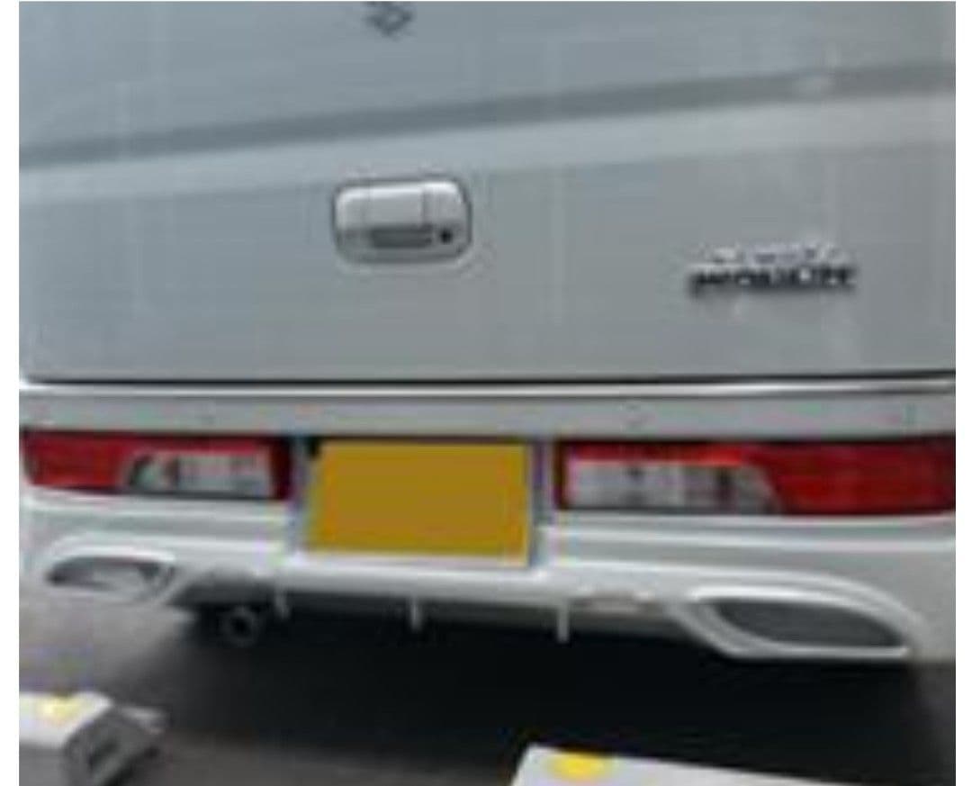 DA17wエブリィワゴン リアハーフスポイラー　OEM車可能　　リアバンパー