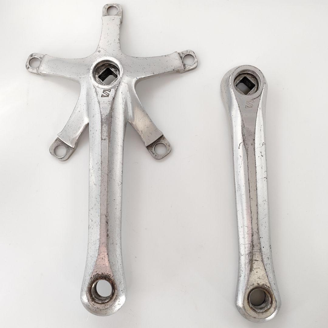 サンツアー シュパーブプロ クランク ピスト njs 競輪 トラックレーサー