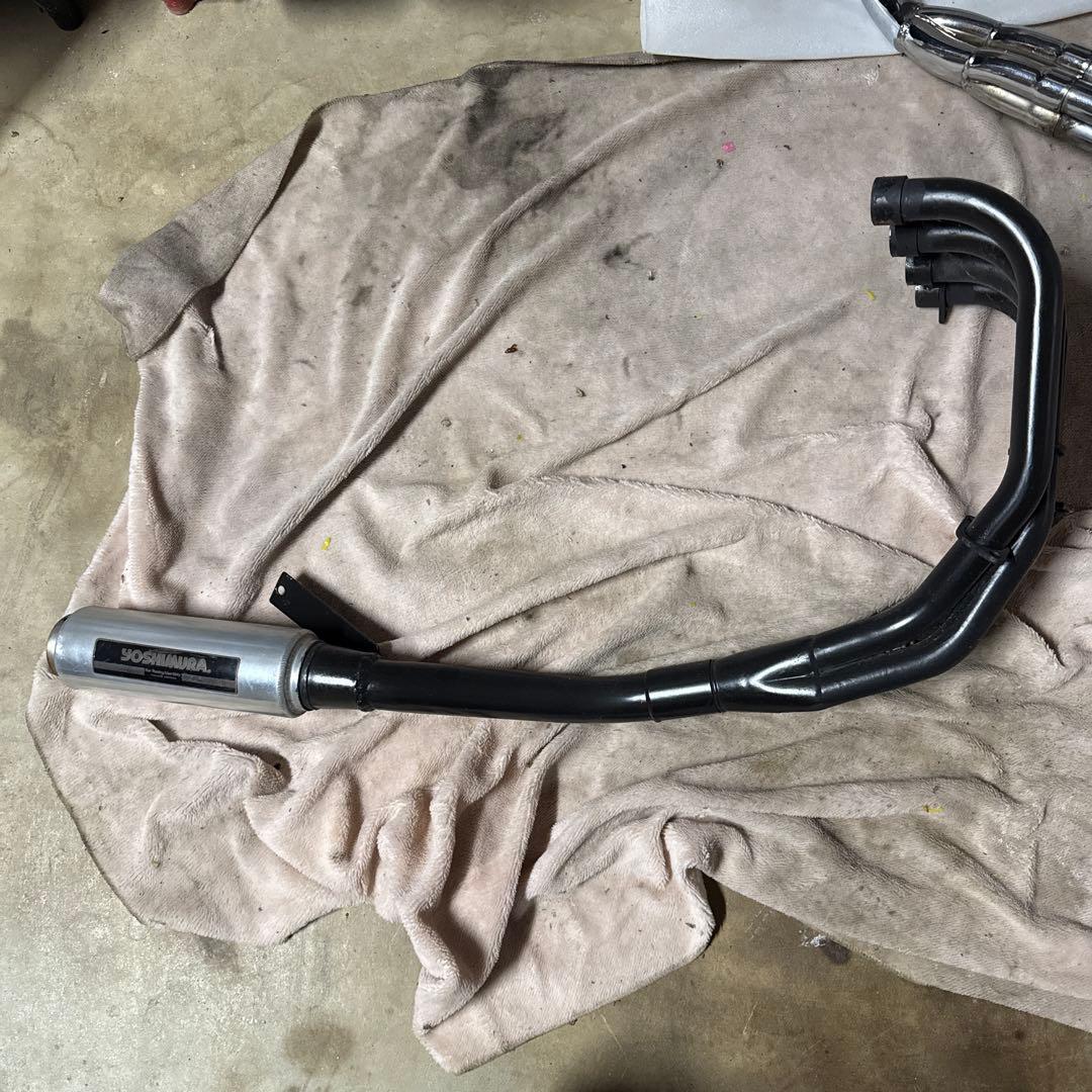 ZRX400 マフラー　ヨシムラサイクロン　ショート管