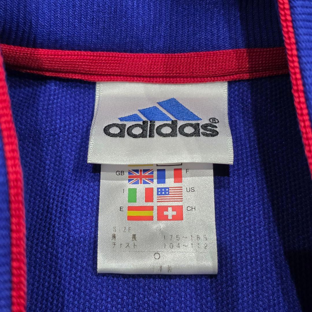 日本代表　ジャージ　上下セット　O　 アディダス　adidas　ブルー　サッカー