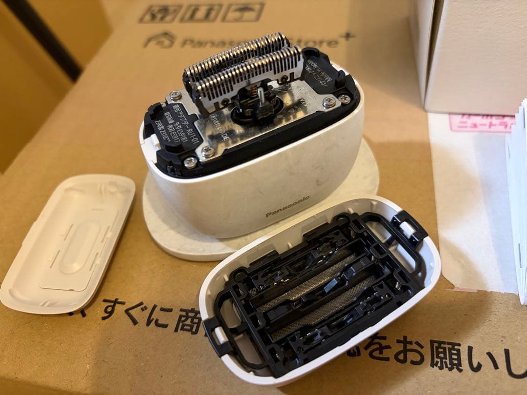 パナソニック　ES-PV6A-W　ラムダッシュ　パームイン　マーブルホワイト