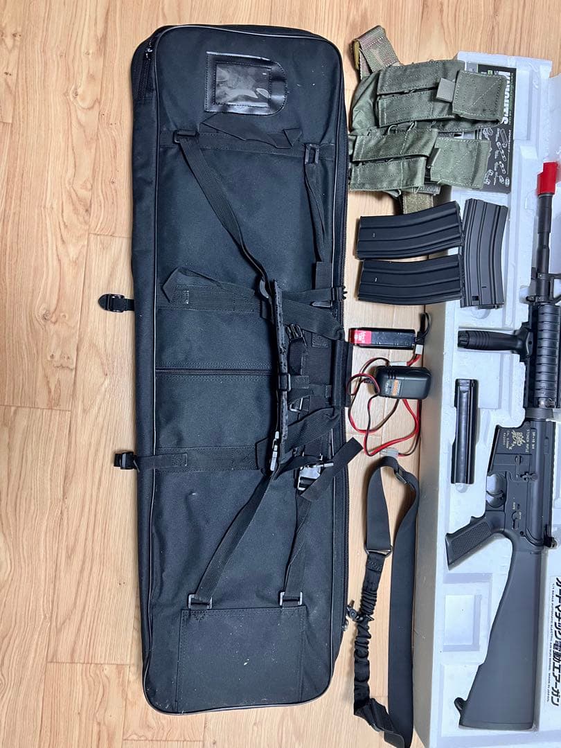 東京マルイ　SR-16 M4 CARBINE KNIGHT'S 電動ガン他セット