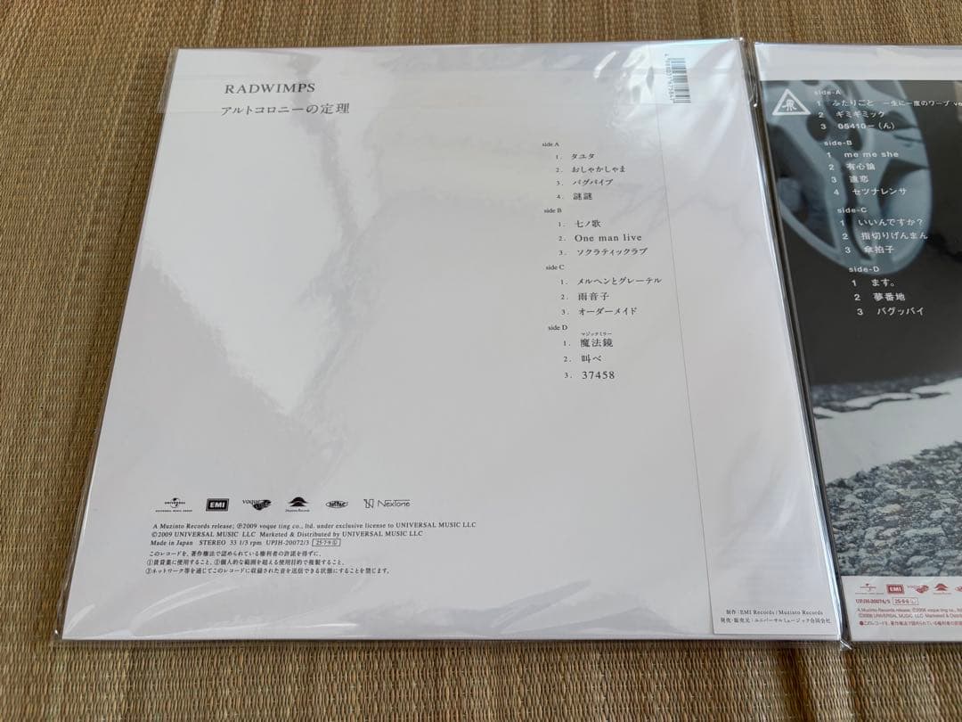 新品RADWIMPS レコード2枚セット　おかずのごはん