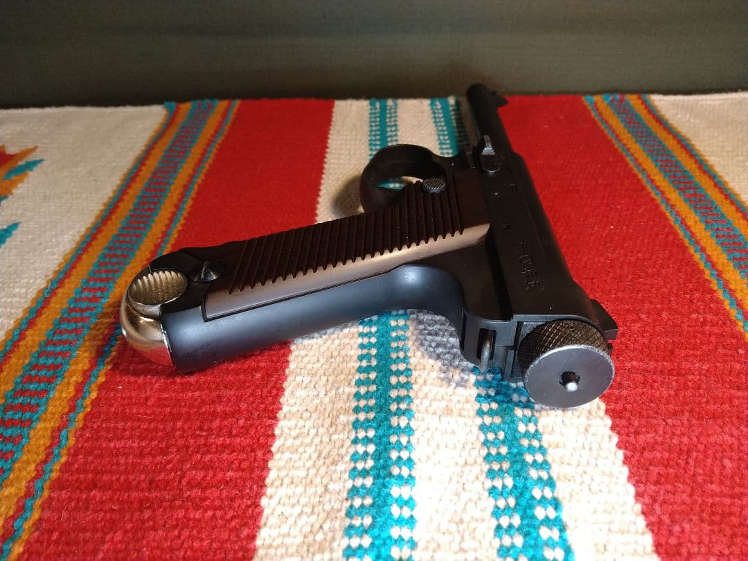 快調美品！マルシン　南部十四年式後期型　ガスブロ　HW樹脂ビンテージ仕様！箱無し