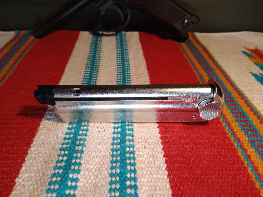 快調美品！マルシン　南部十四年式後期型　ガスブロ　HW樹脂ビンテージ仕様！箱無し