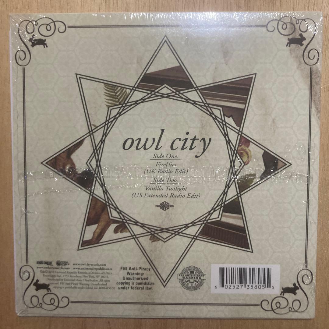 OWL CITY - Fireflies デッドストック