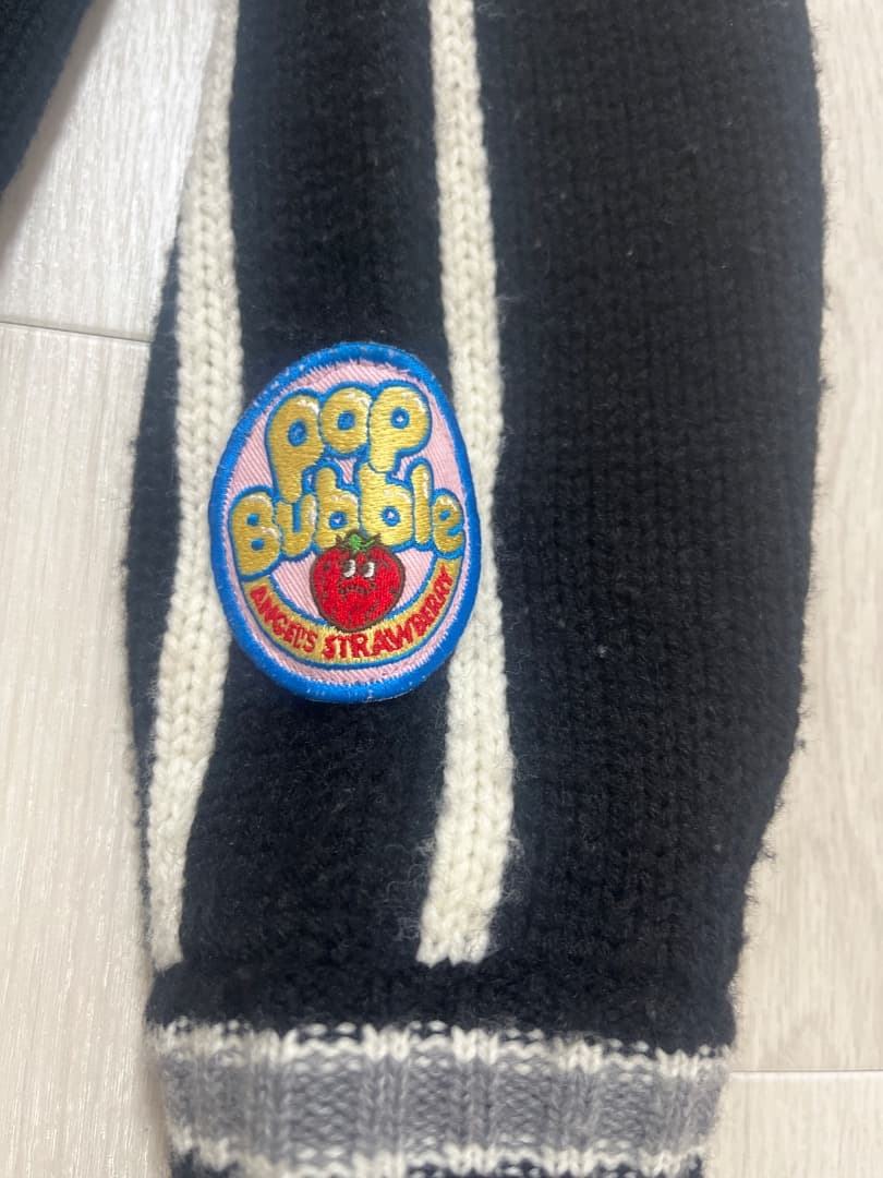 エンジェルブルー　ニットカーディガン