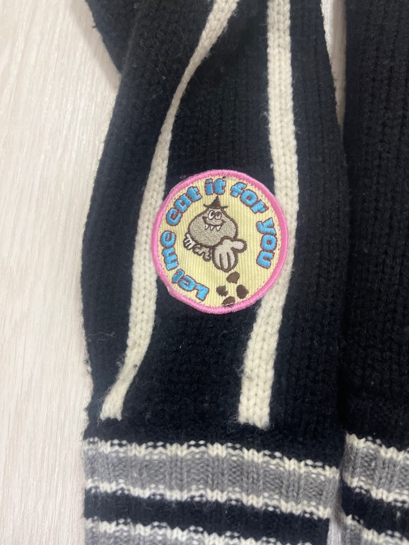 エンジェルブルー　ニットカーディガン