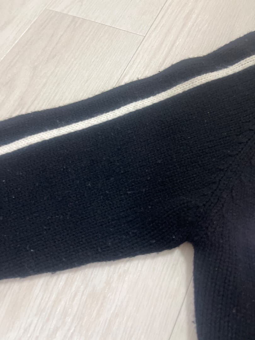 エンジェルブルー　ニットカーディガン