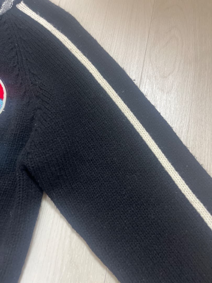 エンジェルブルー　ニットカーディガン