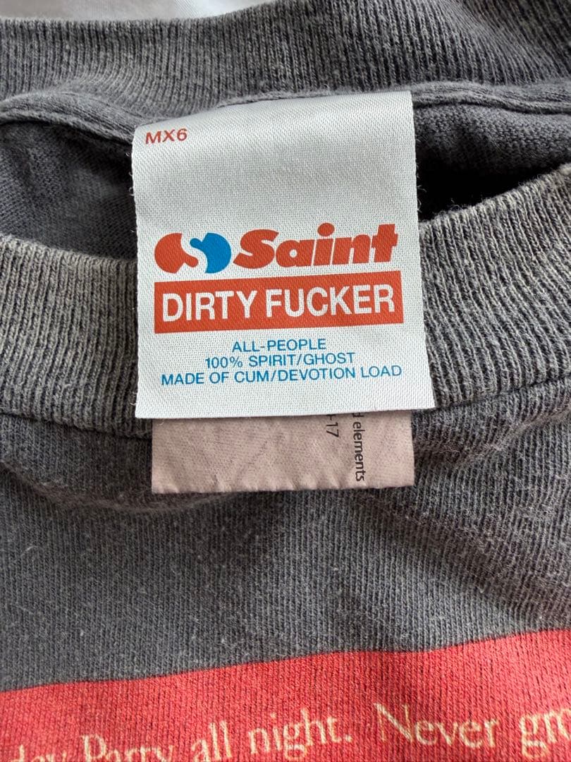 SAINT Mx6 TシャツSS25　定価55,000円