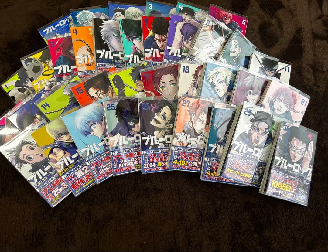 ブルーロック1~30巻+エピソード凪1~5巻+キャラクターブックセット