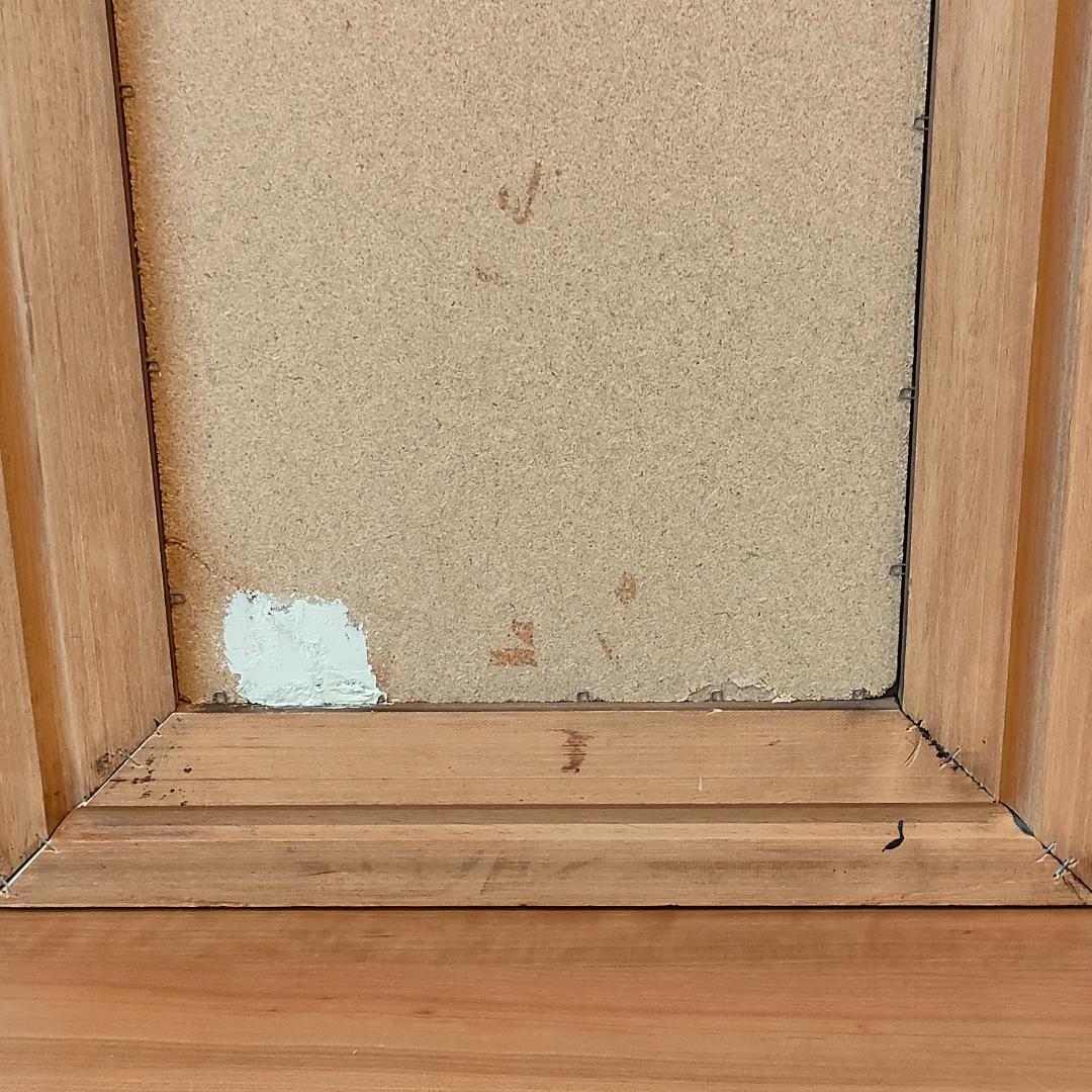 イタリア製　ミラー　姿見　アンティーク　木製フレーム