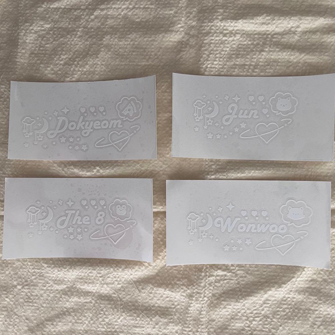 セブチ　seventeen ペンライト  ステッカー　オーダー