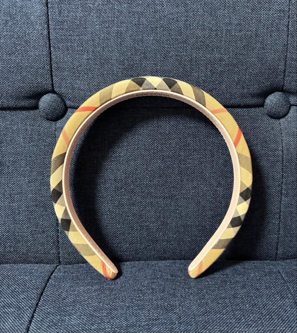 【正規品★BURBERRY】カチューシャ ギャランティカードあり