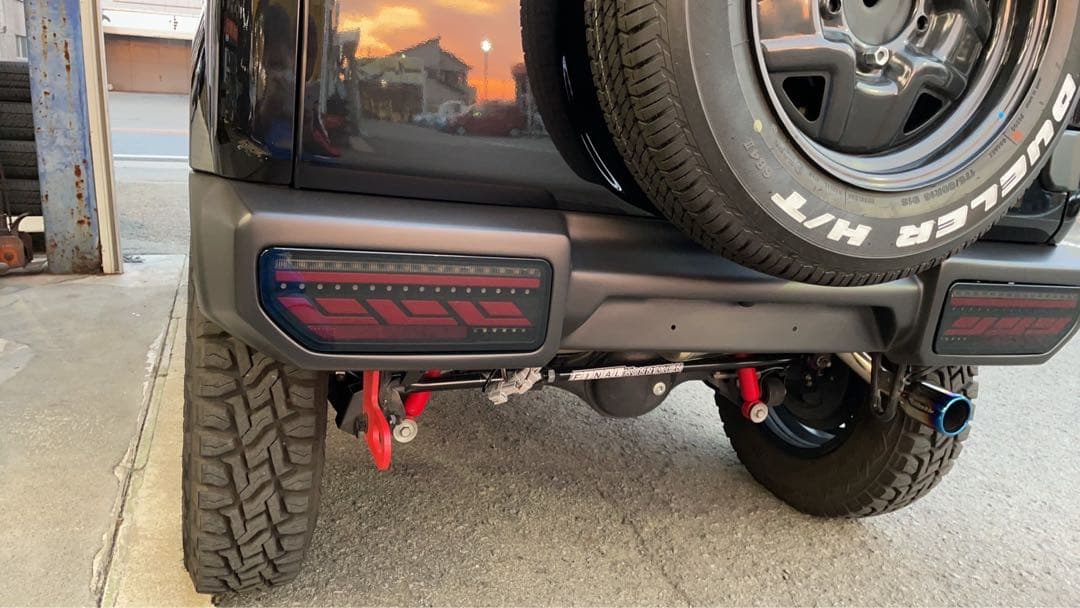 りったあ⭐︎JB64 ジムニー用リアバンパー タイプ2 wirus win