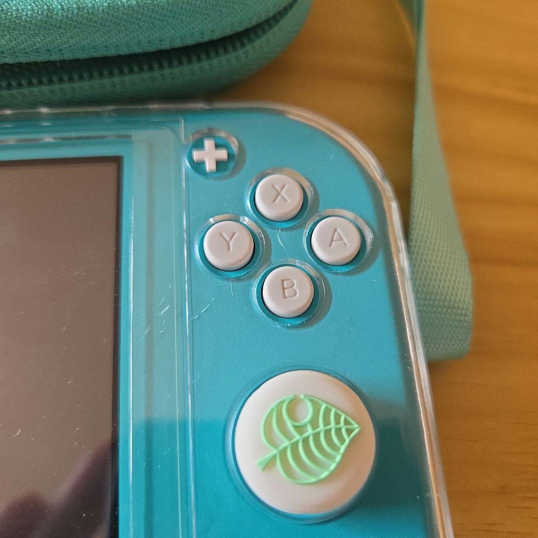 【美品】Nintendo Switch Lite ターコイズ 専用ケース付き