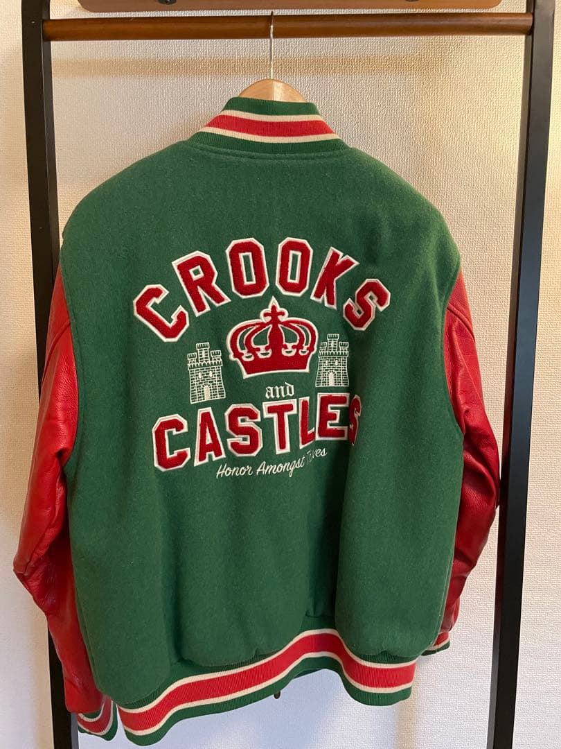 【ぶりざえ】CROOKS & CASTLES スタジャン