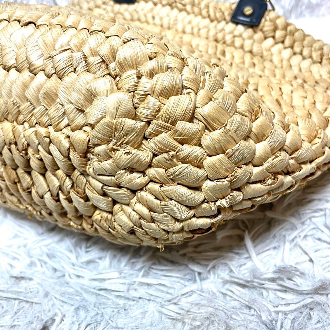 【未使用級】トリーバーチ かごバッグ チェーン ビッグロゴ ダブルT