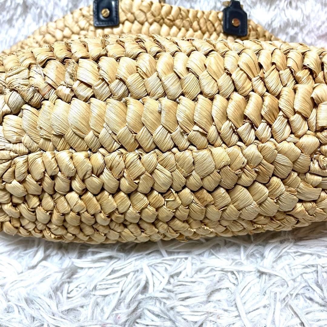 【未使用級】トリーバーチ かごバッグ チェーン ビッグロゴ ダブルT