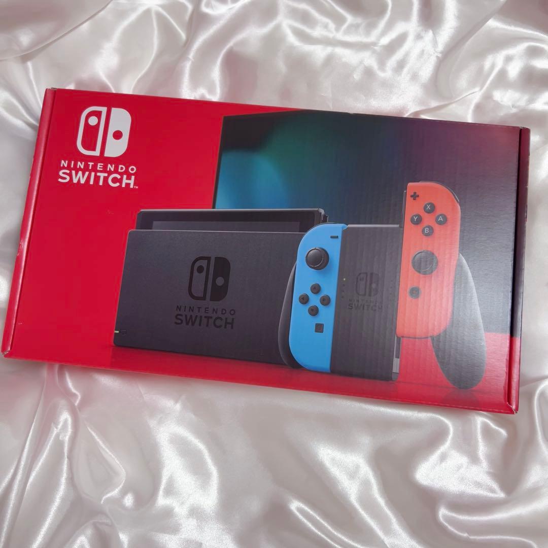 任天堂 Nintendo Switch 本体 ネオンレッド ネオンブルー 未開封
