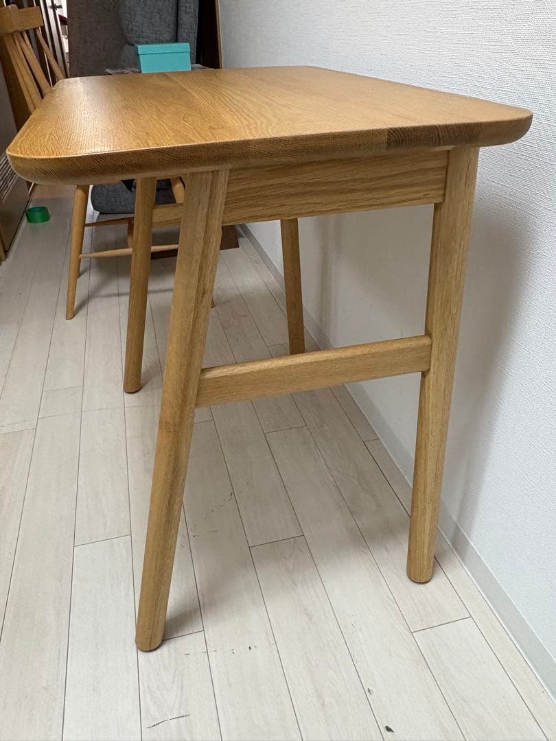 美品】ACTUS リピアオーク材デスク 学習机 テーブル アクタス RIPIA