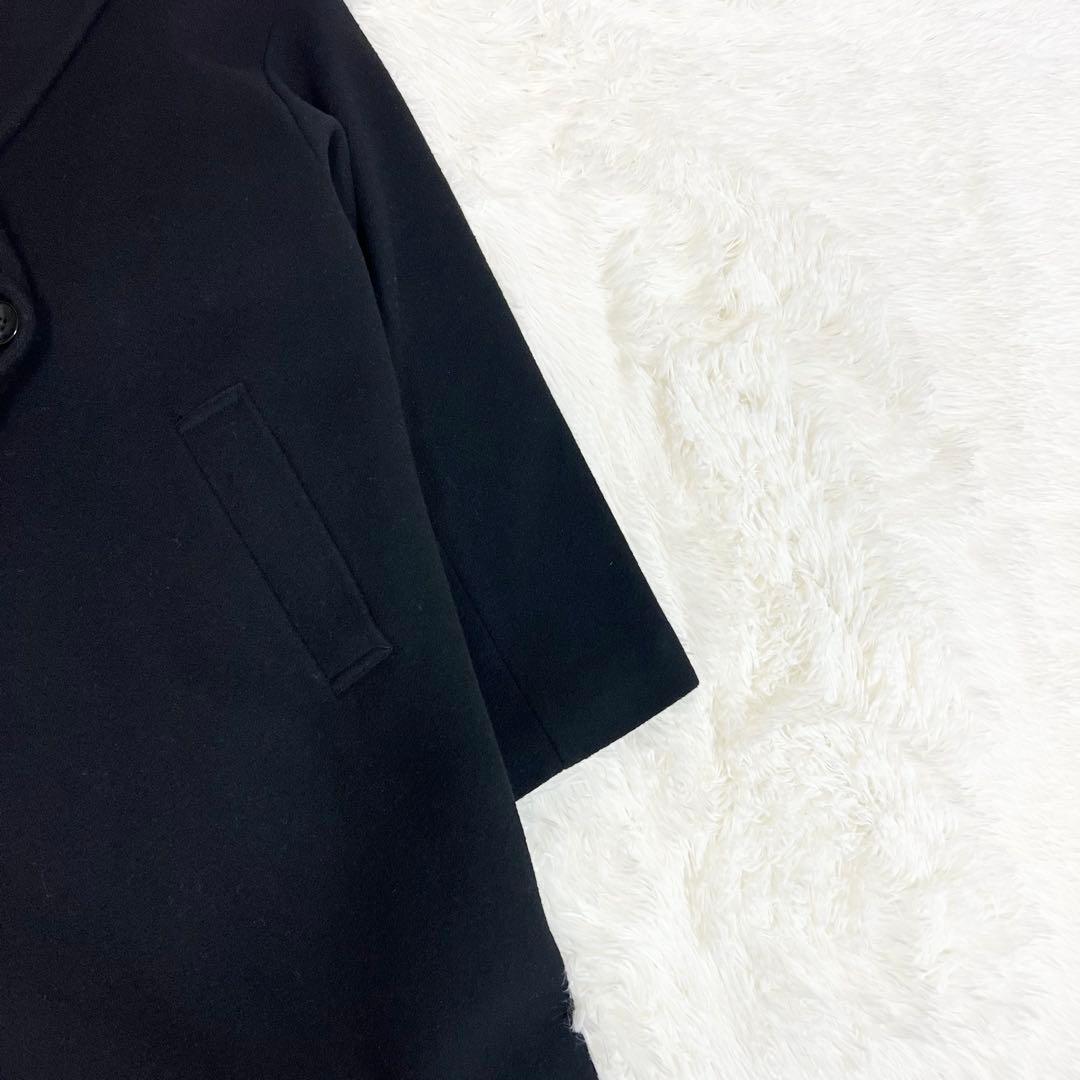 美品✨スローブ イエナ ECO WOOL ダブルブレストコート ブラック 36